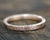 Hammered gold wedding band (S0290)