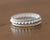 Sterling Silver Bead Ring Set (S0610)
