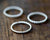 Twisted Wire Ring - Set of Three (S0267a)
