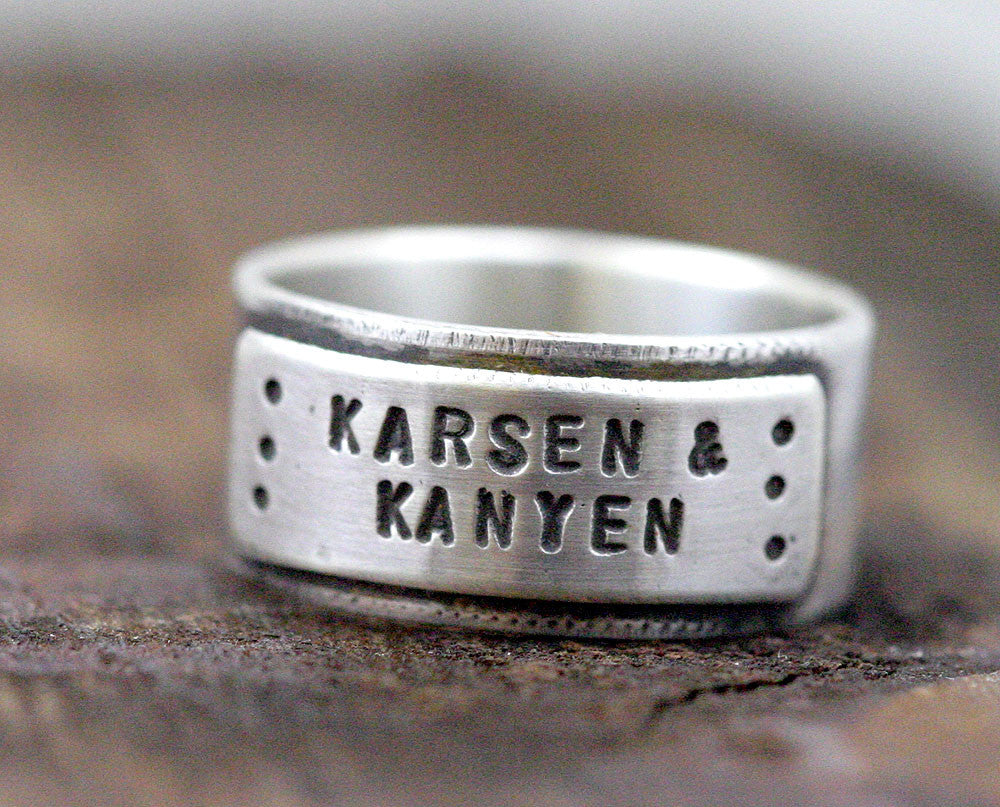 Personalized Father's Day Ring (S0234)