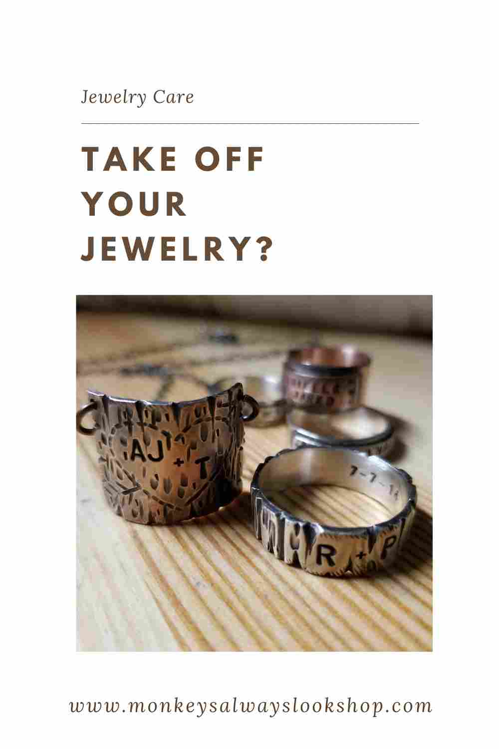 Take off your jewelry?