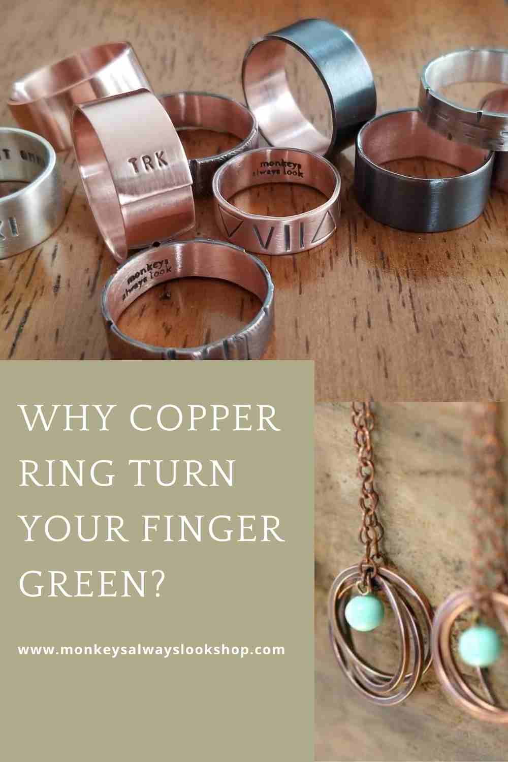 Why copper ring turn your finger green