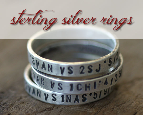Sterling Silver Rings