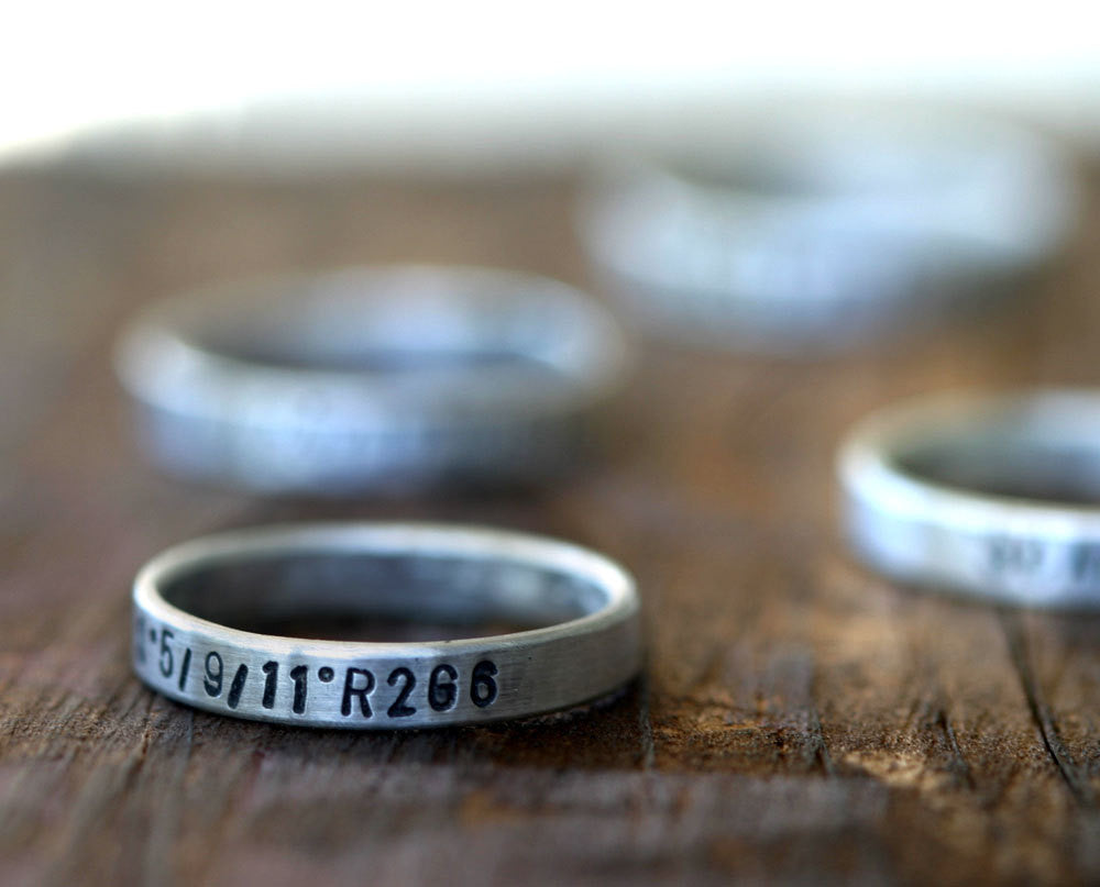 Custom Sterling Silver Stacking Ring S0190
