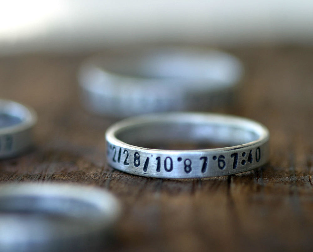 Custom Sterling Silver Stacking Ring (S0190)