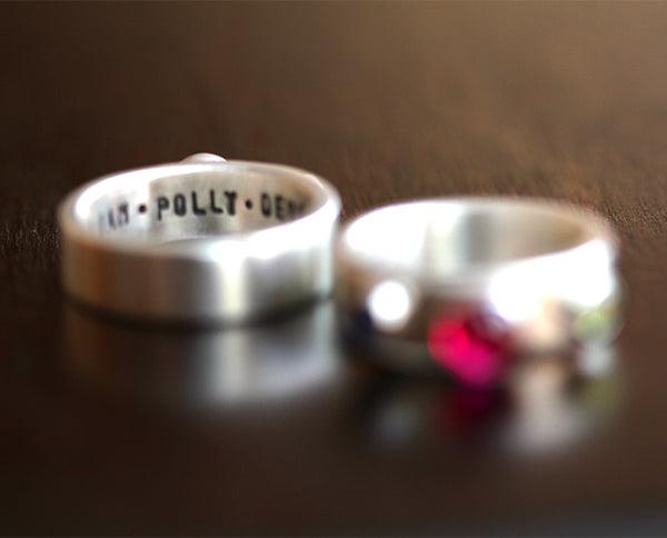 Birthstone Trio Ring (S0346)