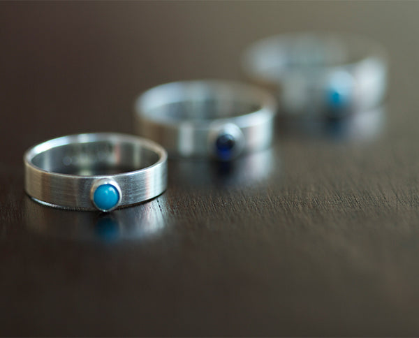 Birthstone Name Ring (S0347)