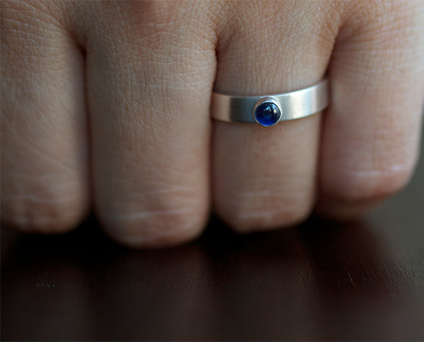Birthstone Name Ring (S0347)