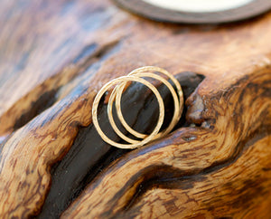 Dainty Gold Filled Stack Rings  S0394