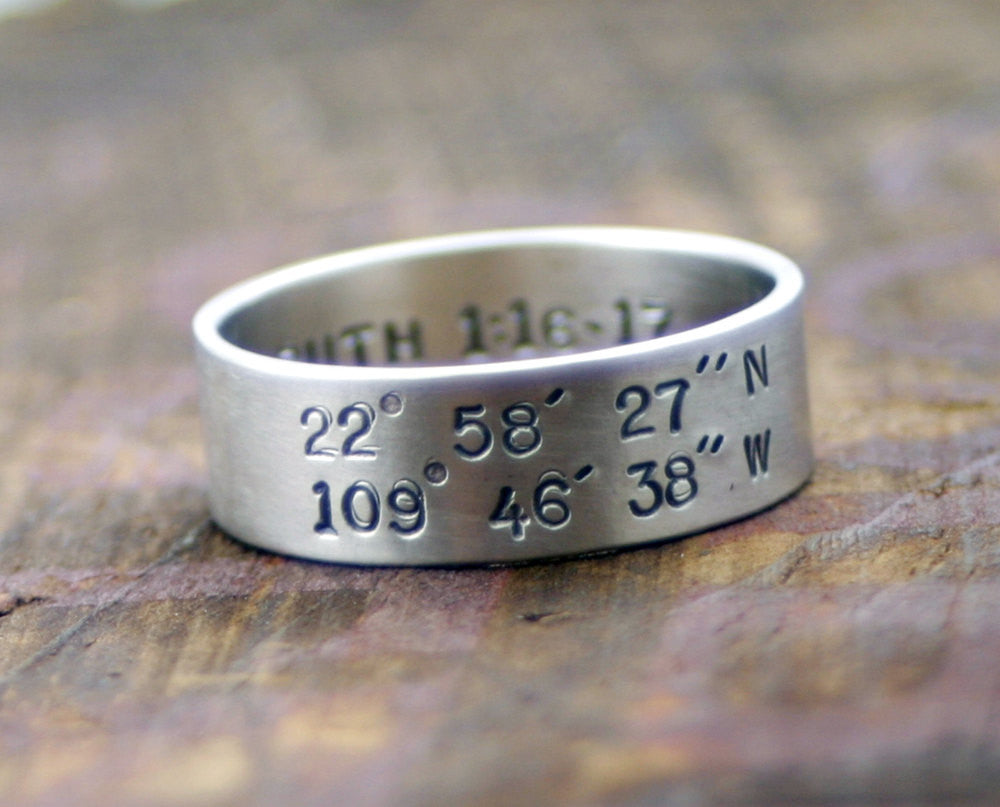 Latitude and longitude rings hotsell