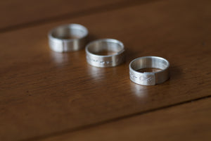 Personalized Pink Ribbon Ring (S0408)