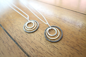 Personalized Tricolor Necklace (S0660)