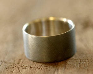 Mens sterling silver wedding ring (S0215)
