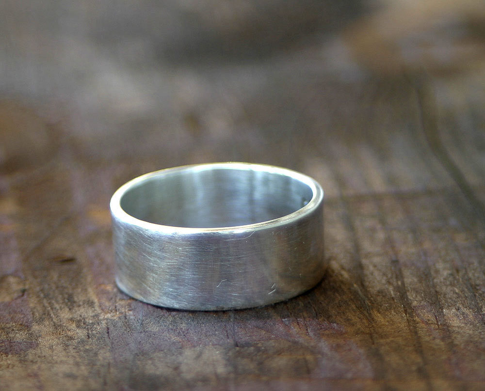 Zevrr 92.5 Silver Plain Men Ring, Size: 19 at Rs 90/gram in New Delhi | ID:  16634153448