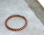 Twisted copper ring (S0326)
