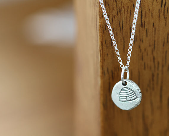 Sterling Silver My Honey Necklace (S0365)