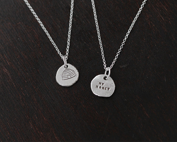 Sterling Silver My Honey Necklace (S0365)