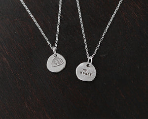 Sterling Silver My Honey Necklace (S0365)