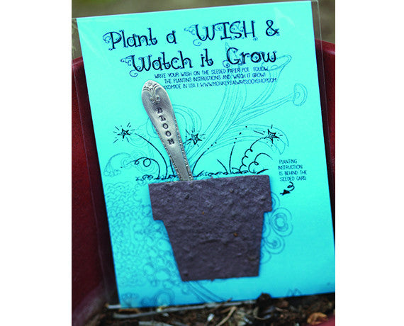 plant the seeds and watch them grow Grow A Wish Seed Paper Kit (S0429)