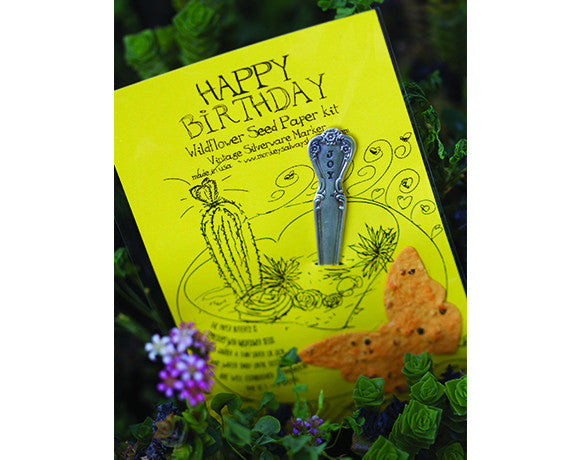 Happy Birthday Wildflower Seed Paper Kit (S0432)