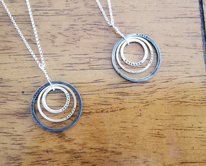 Personalized Tricolor Necklace (S0660)