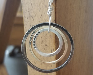 Personalized Tricolor Necklace (S0660)