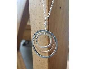 Personalized Tricolor Necklace (S0660)