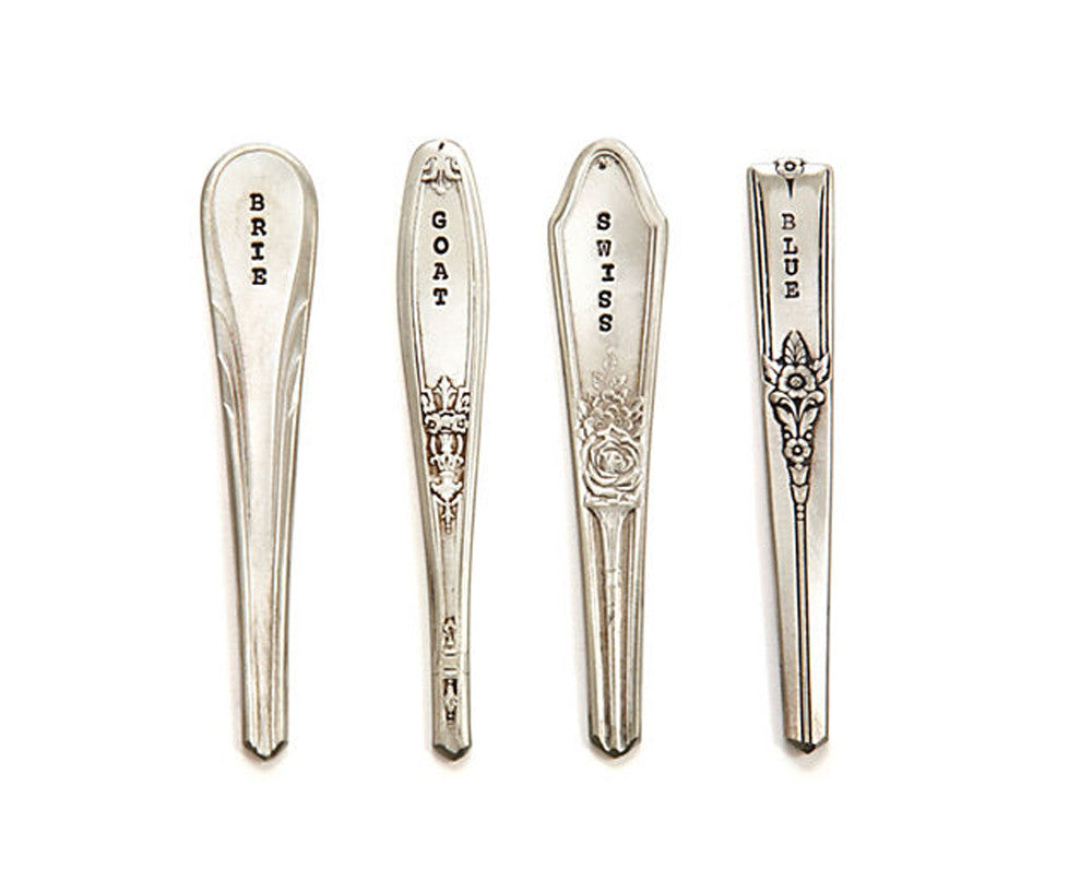 Cheese Markers - Set of 4 (S0314) - monkeysalwayslookshop