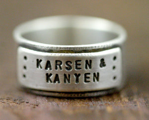 Personalized Father's Day Ring (S0234)