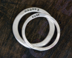 Modern Wedding Ring Set (S0279)
