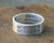 Latitude Longitude Sterling Silver Ring (S0206)