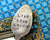 Live Love Laugh Stamped Spoon Garden Marker Vintage Silverware S0213