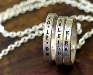 Personalized mommy necklace (S0236)