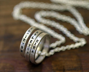 Personalized mommy necklace (S0236)