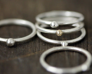 Pebble Ring Set of 5 (S0294)