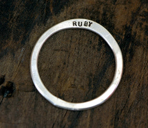 Modern Wedding Ring Set (S0279)