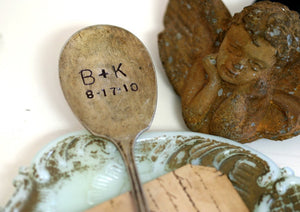 Vintage Silverware Wedding Decoration